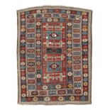 SMALL CAUCASIAN PEREPEDIL CARPET END OF 19TH CENTURY