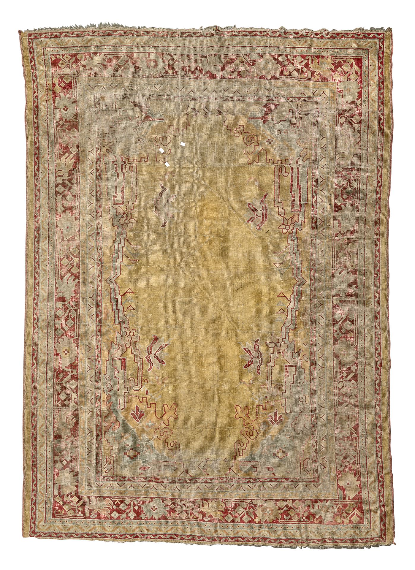 RARE ANATOLIAN USHAK CARPET 19TH CENTURY