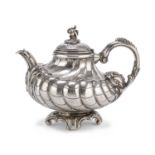 SILVER TEAPOT GERMANY LATE 19TH CENTURY