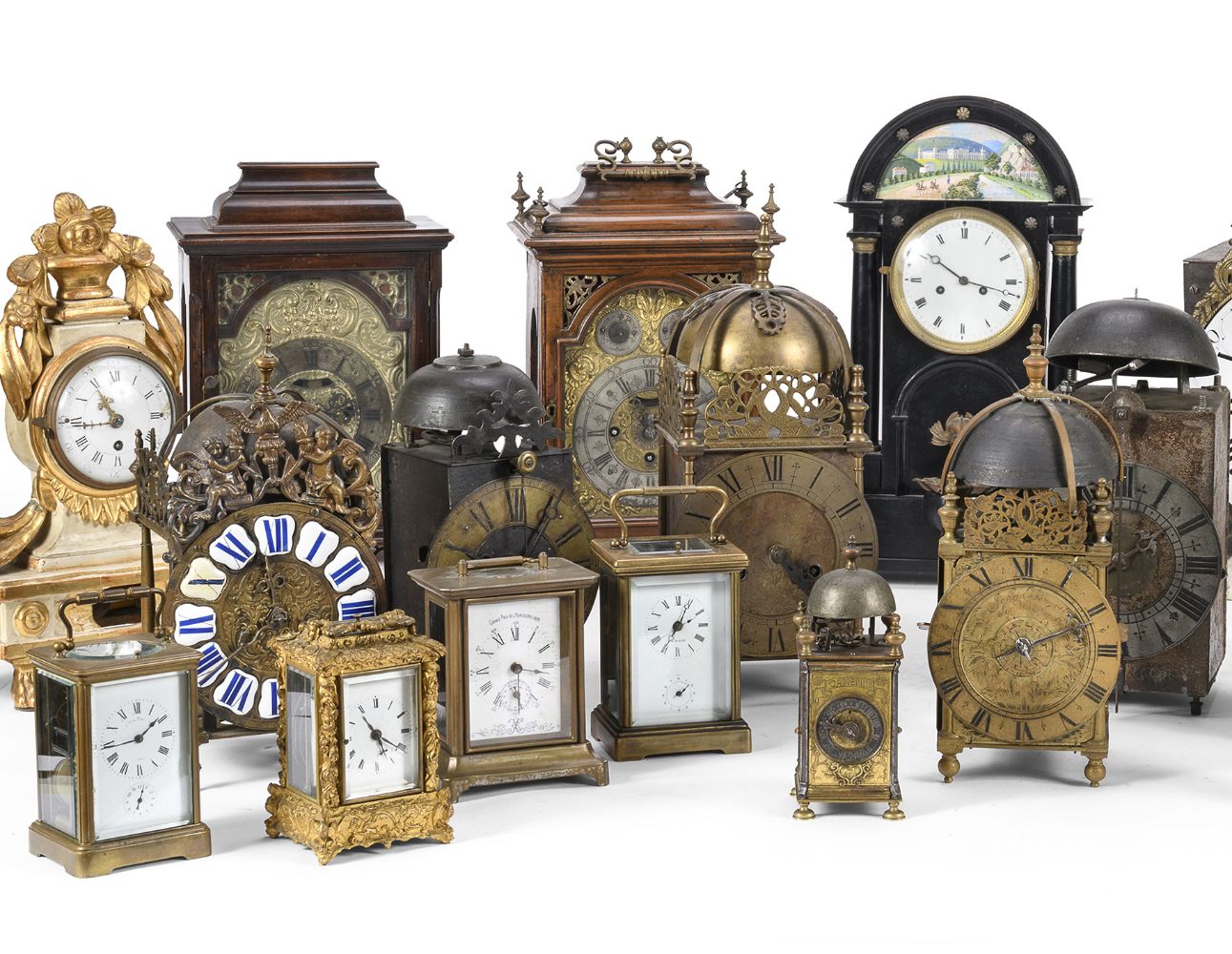 Clocks, Fine Art & Antiques, Silverware & Jewelry