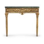 SMALL GILTWOOD CONSOLE END OF THE 18TH CENTURY