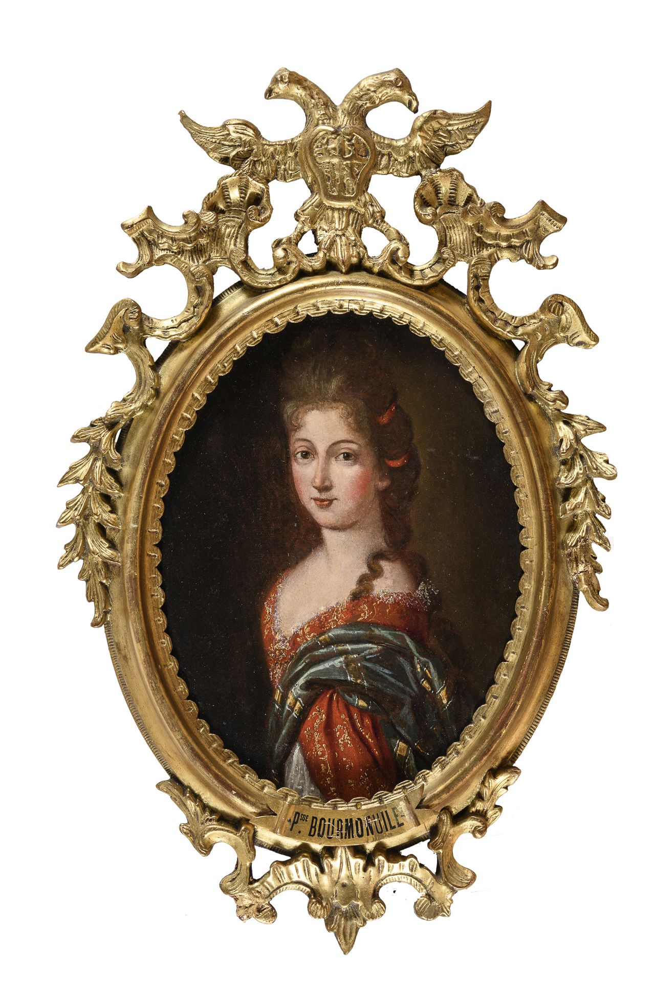 FOUR FRENCH OIL PAINTINGS 18TH CENTURY - Image 4 of 4
