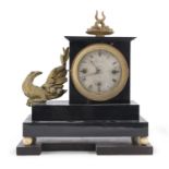 TABLE CLOCK 19TH CENTURY