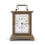 CARRIAGE CLOCK PENDULE D'OFFICIER 19TH CENTURY