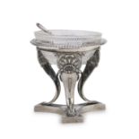 SMALL SILVER SALT CELLAR PROBABLY FRANCE 1840 ca.