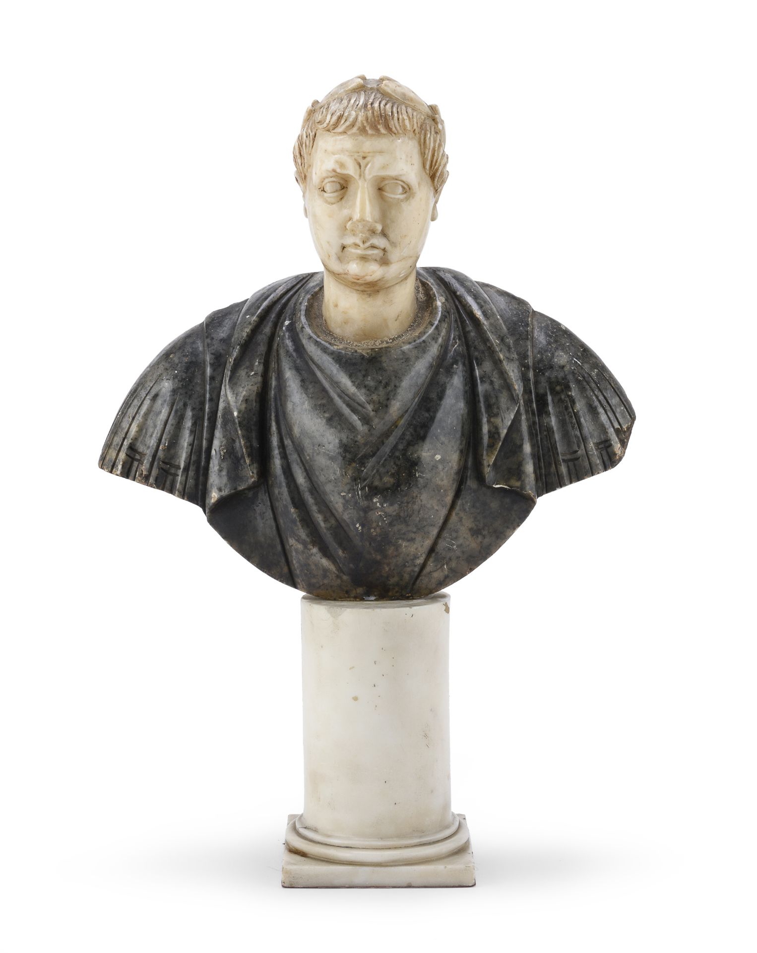 ROMAN MARBLE BUST 17TH CENTURY