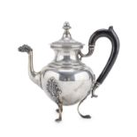 SILVER TEAPOT AND MILK JUG FLORENCE 1944/1968