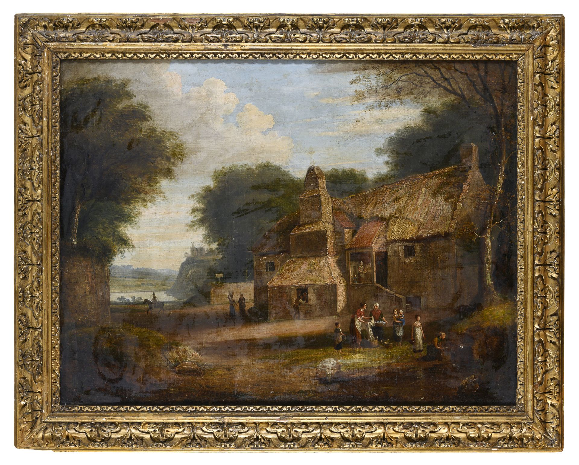 DUTCH OIL PAINTING EARLY 19TH CENTURY