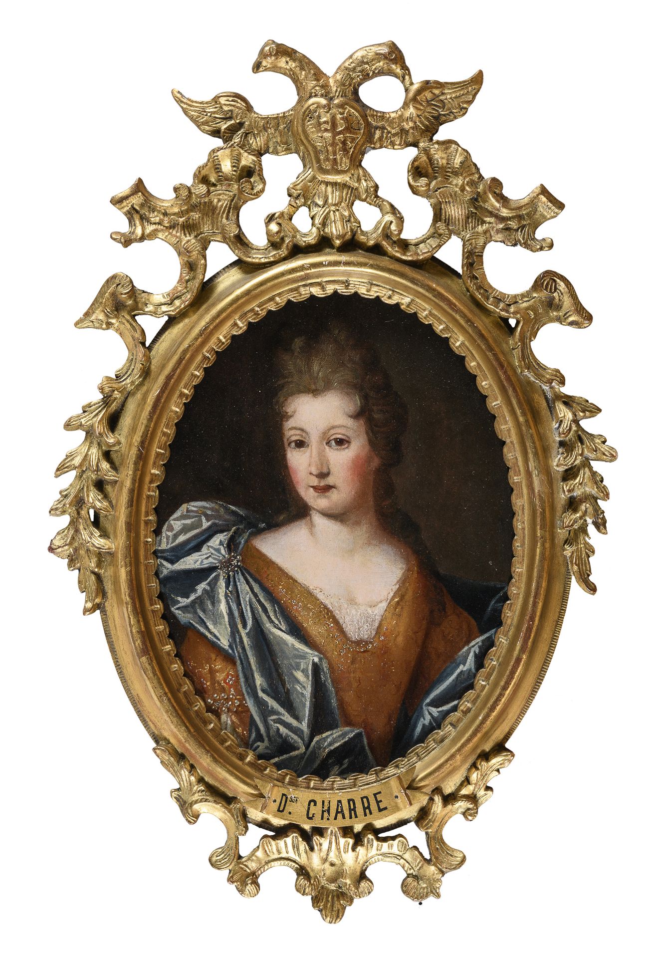 FOUR FRENCH OIL PAINTINGS 18TH CENTURY - Image 3 of 4