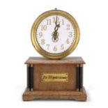 'MYSTERIEUSE' TABLE CLOCK 20TH CENTURY