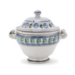 MAJOLICA TUREEN APULIA 19TH CENTURY