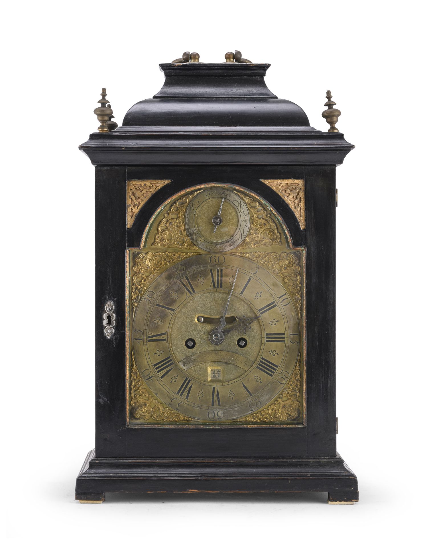 IMPORTANT BRACKET CLOCK ENGLAND 18TH CENTURY