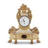 TABLE CLOCK IN LACQUERED WOOD END OF THE 18TH CENTURY
