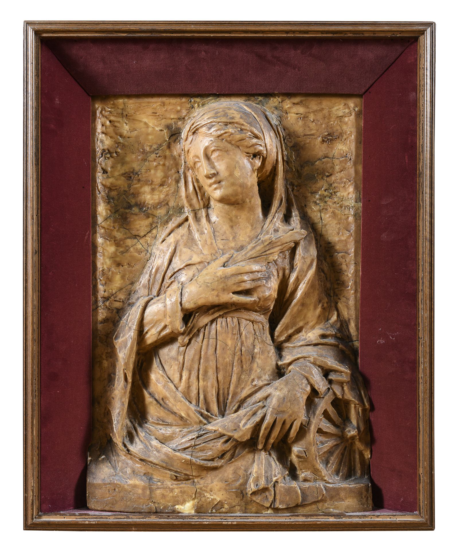 WAX HIGH-RELIEF BY ALCEO DOSSENA