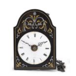BOULLE WALL CLOCK 19TH CENTURY