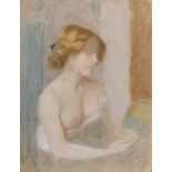 PASTEL DRAWING EARLY 20TH CENTURY