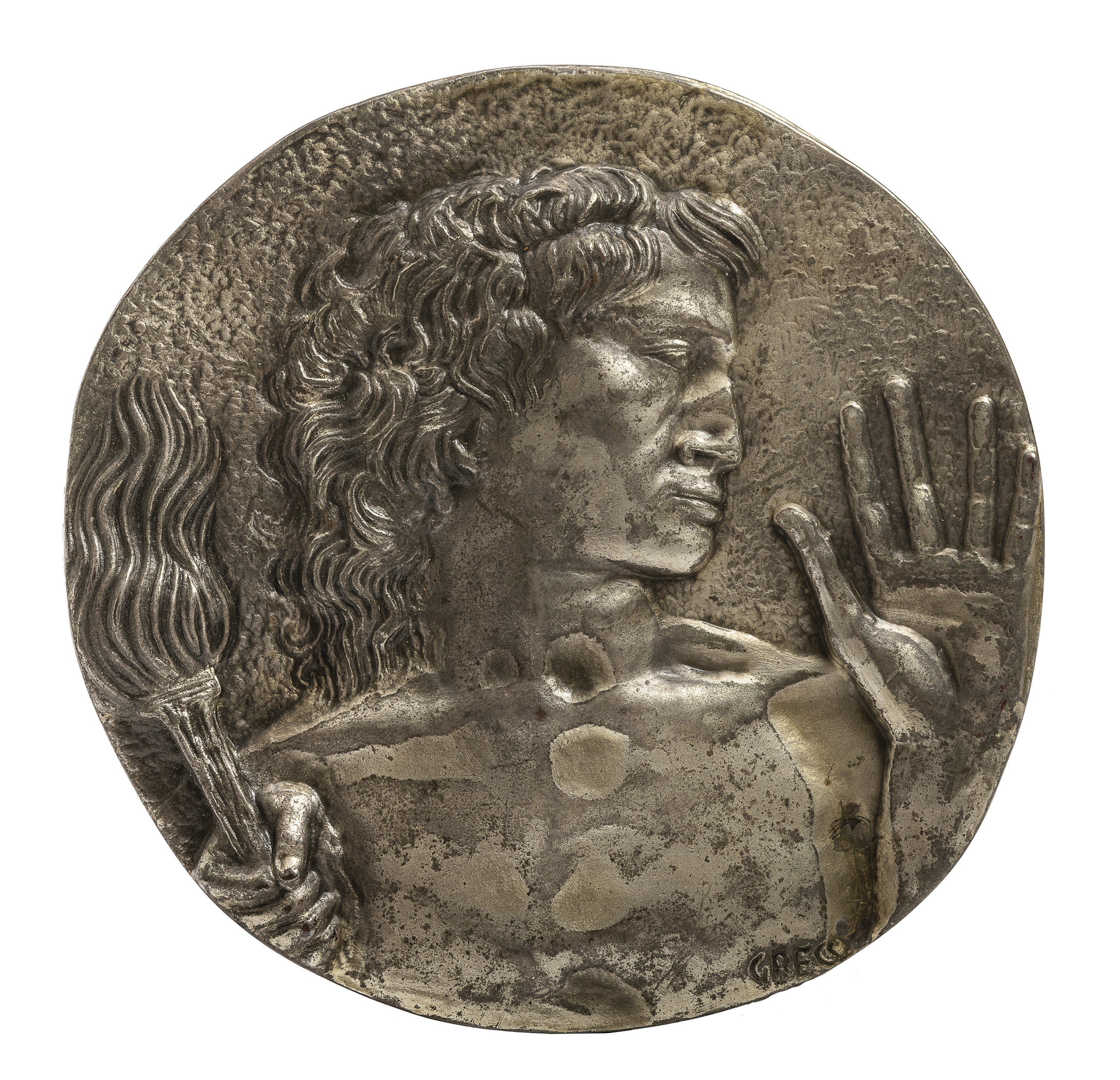 BRONZE MEDAL BY EMILIO GRECO 1960