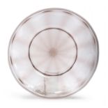 BLOWN GLASS PLATE VENINI MURANO 60s