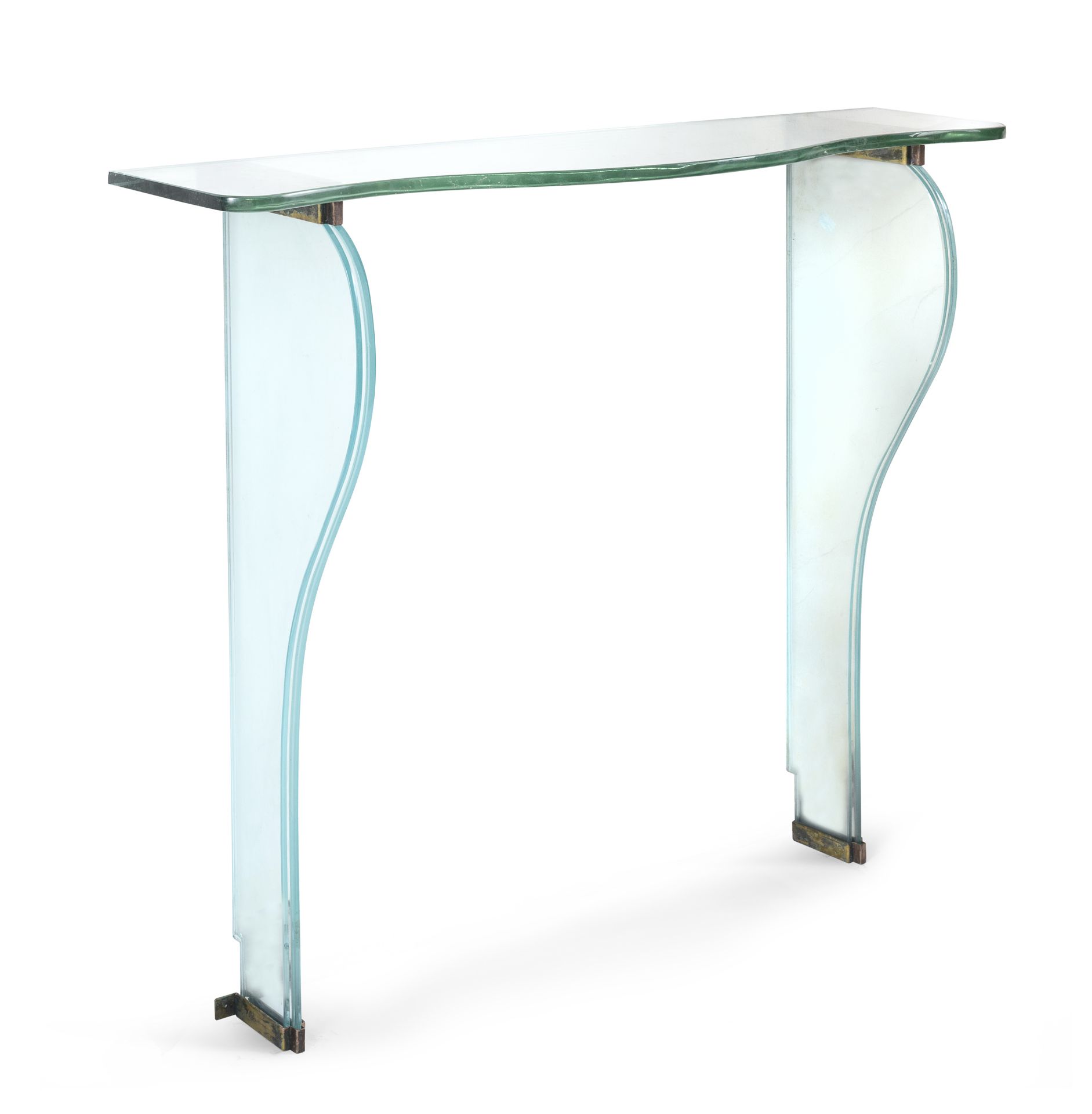 GLASS CONSOLE BY PIETRO CHIESA FOR FONTANA ARTE 1946