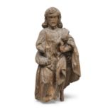 ITALIAN WOOD SCULPTURE 15TH CENTURY