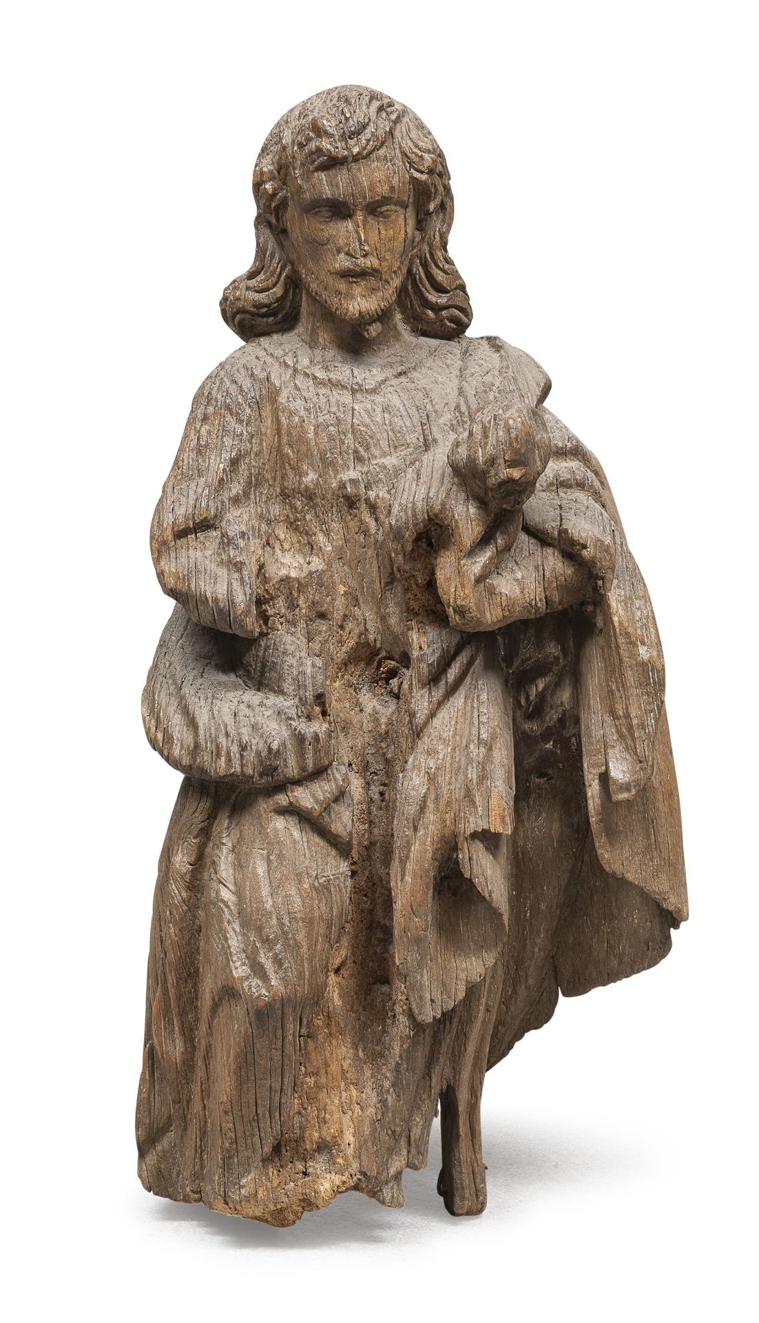 ITALIAN WOOD SCULPTURE 15TH CENTURY