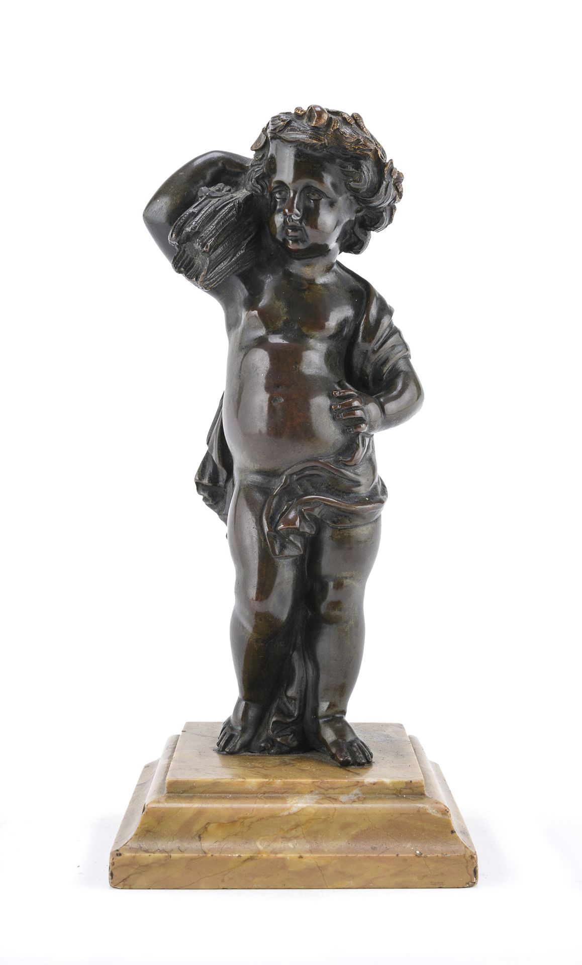 BURNISHED BRONZE SCULPTURE 19TH CENTURY