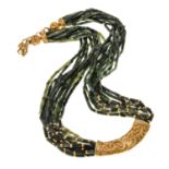 ELEVEN STRAND JADE NECKLACE