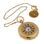 GOLD ROSSEL & FILS GENEVE POCKET WATCH