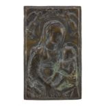 TUSCAN BRONZE BAS-RELIEF 16TH CENTURY