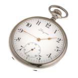 STEEL LONGINES POCKET WATCH