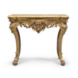 GILTWOOD CONSOLE NAPLES 18TH CENTURY