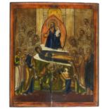 RUSSIAN TEMPERA ICON 18TH CENTURY