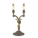 BRASS CANDLESTICK 1940'S