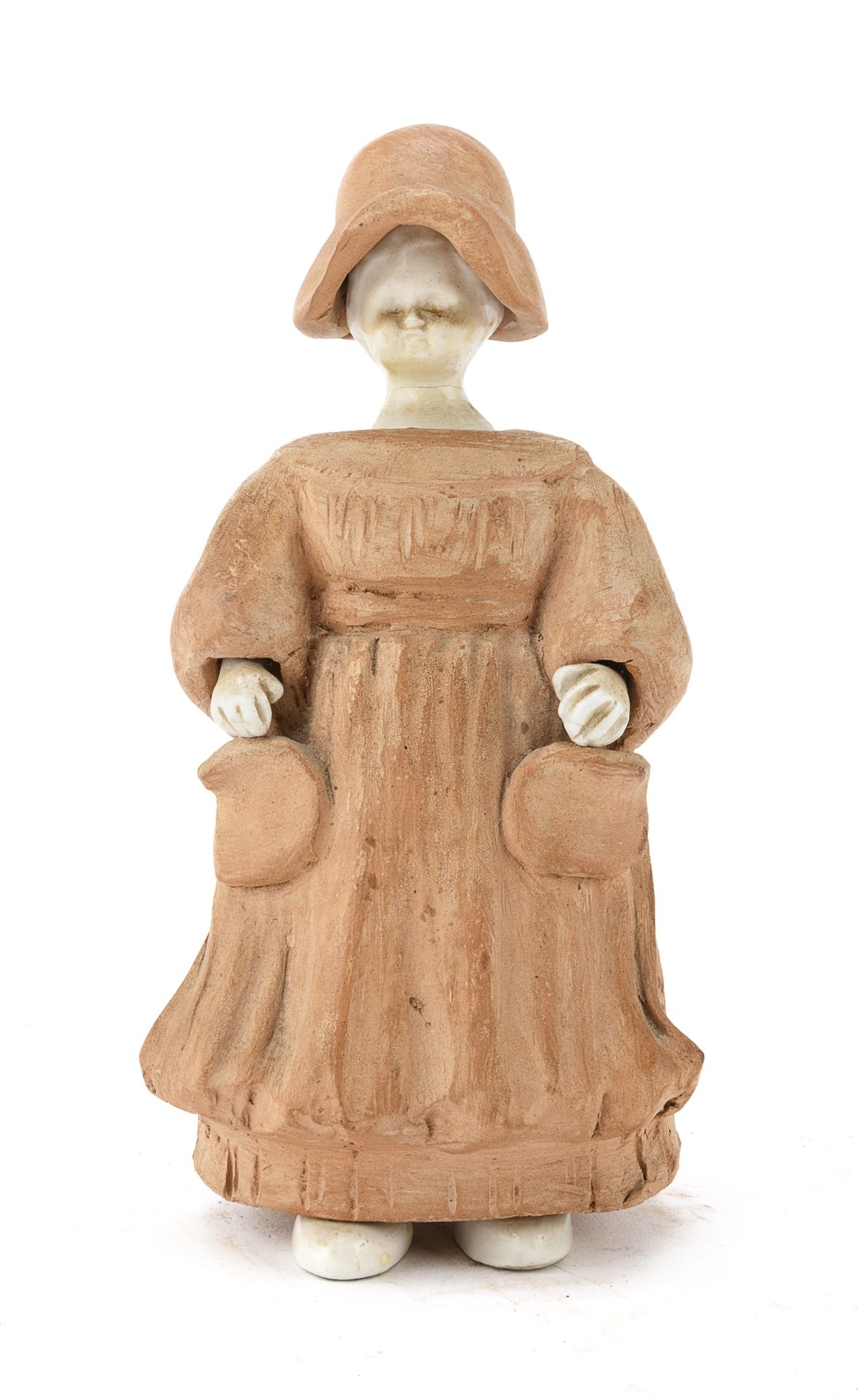 TERRACOTTA SCULPTURE FRANCE EARLY 20TH CENTURY