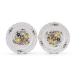 PAIR OF CERAMIC DISHES BASSANO EARLY 20TH CENTURY