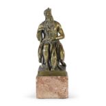 ITALIAN BRONZE SCULPTURE OF MOSES 19TH CENTURY