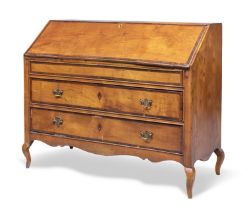 SMALL CHERRY WOOD SECRETAIRE TUSCANY 18TH CENTURY