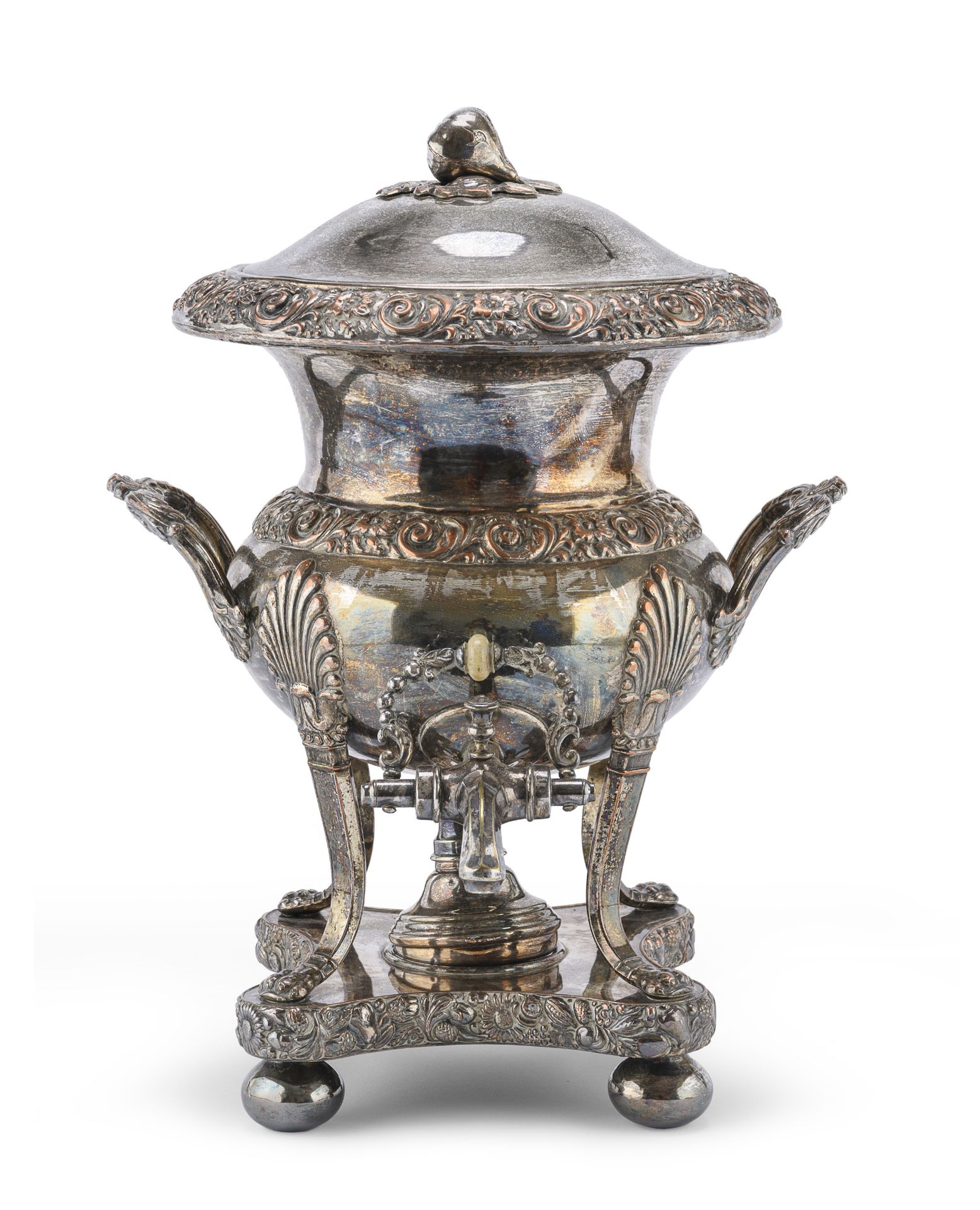 SAMOVAR IN SHEFFIELD PROBABLY ENGLAND EARLY 20TH CENTURY