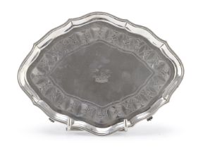 SMALL SILVER SALVER LONDON 1796