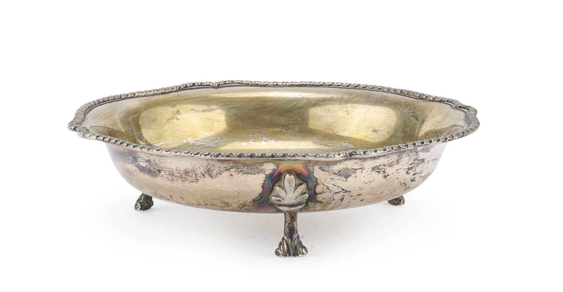 SILVER TRAY ITALY LATE 20TH CENTURY