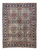 RARE PERSIAN YAZD CARPET EARLY 20TH CENTURY