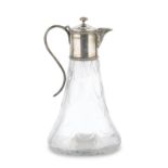 GLASS AND SILVER PITCHER LONDON 1959