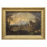 VENETIAN OIL PAINTING 18TH CENTURY