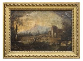 VENETIAN OIL PAINTING 18TH CENTURY