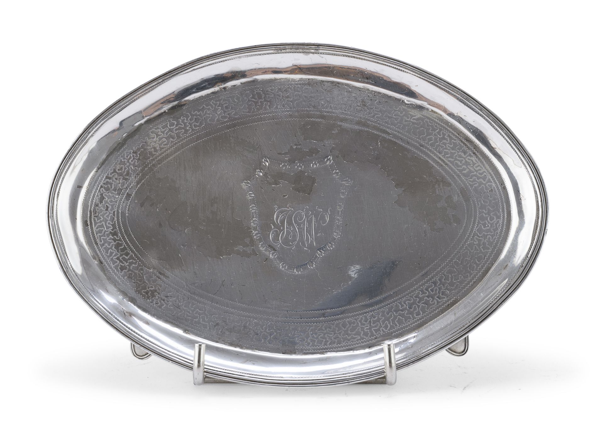 SMALL SILVER SALVER LONDON 1832 WILLIAM IV