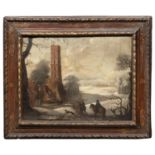 DUTCH OIL PAINTING 17TH CENTURY