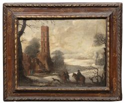 DUTCH OIL PAINTING 17TH CENTURY