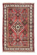 HAMADAN BED RUG EARLY 20TH CENTURY