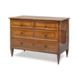 SMALL CHERRY WOOD COMMODE EARLY 19TH CENTURY