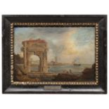 OIL PAINTING IN THE MANNER OF JOSEPH VERNET 19TH CENTURY